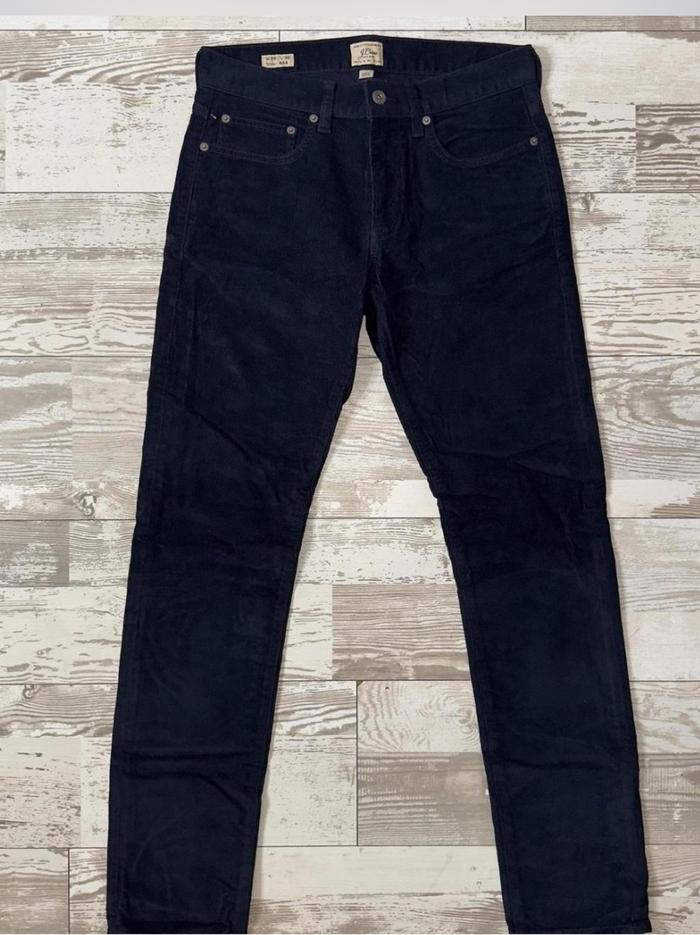 J.Crew 484 Slim-Fit Pant in Corduroy Navy